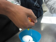 Another way to separate eggs